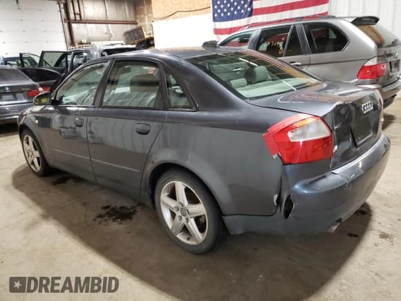 ✅ 2004 Audi A4 1.8T • VIN: WAULC68E14A079165 • Lot: 66711124. Wystawiony na Copart z przebiegiem 146 838 mil. Bezpłatny archiwum sprzedaży aukcyjnych z USA i szczegółowy raport historii pojazdu na DreamBid. Zdjęcie 2.