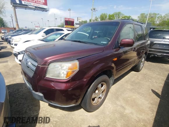 ✅ 2007 Honda Pilot EX-L • VIN: 2HKYF18697H532313 • Lot: 54019585. Wystawiony na Copart z przebiegiem Nie podano. Bezpłatny archiwum sprzedaży aukcyjnych z USA i szczegółowy raport historii pojazdu na DreamBid. Zdjęcie 2.