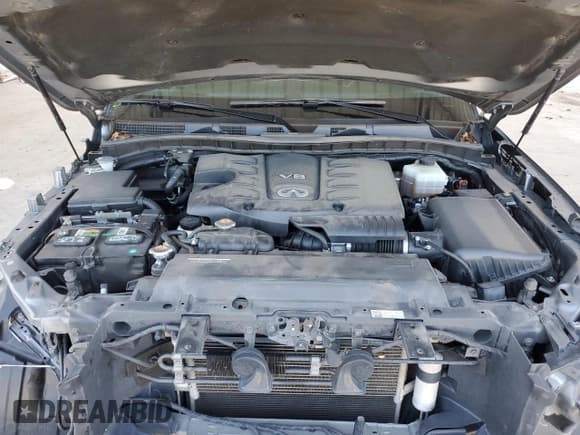 ✅ 2021 Infiniti QX80 Luxe • VIN: JN8AZ2AF6M9719476 • Lot: 81900055. Listed on Copart with 159,528 mi. Free auction sales archive from the USA and detailed vehicle history report at DreamBid. Image 12.