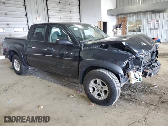 2007 Dodge Dakota ST with VIN 1D7HW28P97S265308, listed as a Copart auction lot 62699045 with Not provided miles and Non repairable. Bid and sale history available at DreamBid. Image 4.
