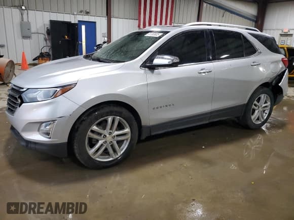 ✅ 2018 Chevrolet Equinox Premier • VIN: 2GNAXVEV0J6124819 • Лот: 91703805. Опубликован ранее на Copart с пробегом 102 223 миль. Бесплатный доступ к архиву аукционных продаж из США и подробный отчёт об истории автомобиля на DreamBid. Изображение 1.