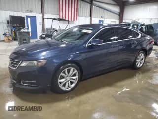 2016 Chevrolet Impala LT z VIN 2G1115S36G9138334, wystawiony jako Copart lot #89455365 z przebiegiem 129 442 mil mil oraz Szkoda całkowita • Salvage title. Historia ofert i sprzedaży dostępna na DreamBid. Obrazek 1.