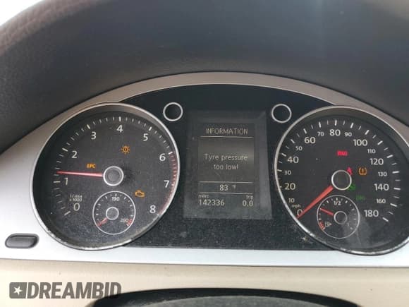 ✅ 2011 Volkswagen CC Sport • VIN: WVWMP7AN5BE728631 • Lot: 82147375. Listed on Copart with 142,336 mi. Free auction sales archive from the USA and detailed vehicle history report at DreamBid. Image 9.