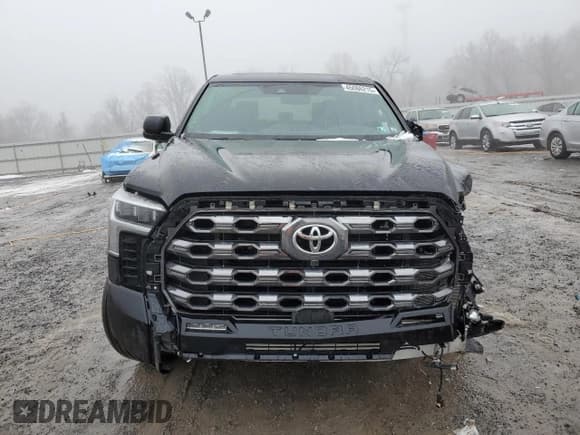 ✅ 2024 Toyota Tundra Platinum • VIN: 5TFNA5DB5RX193987 • Lot: 45086215. Listed on Copart with 8,427 mi. Free auction sales archive from the USA and detailed vehicle history report at DreamBid. Image 5.