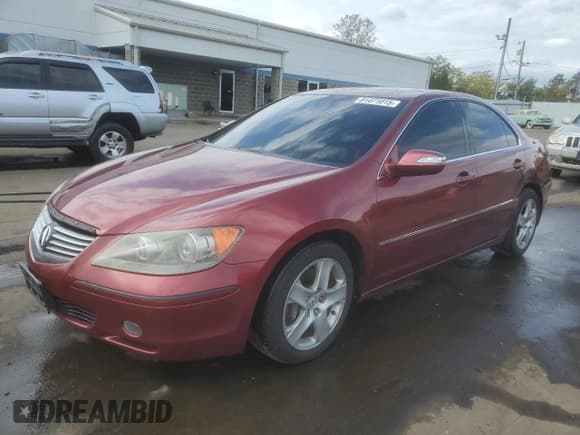 ✅ 2006 Acura RL • VIN: JH4KB16546C006613 • Lot: 81471015. Listed on Copart with 186,190 mi. Free auction sales archive from the USA and detailed vehicle history report at DreamBid. Image 1.