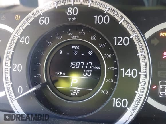 ✅ 2013 Honda Accord EX-L • VIN: 1HGCR3F83DA042214 • Lot: 43389670. Listed on IAAI with 158,717 mi. Free auction sales archive from the USA and detailed vehicle history report at DreamBid. Image 15.