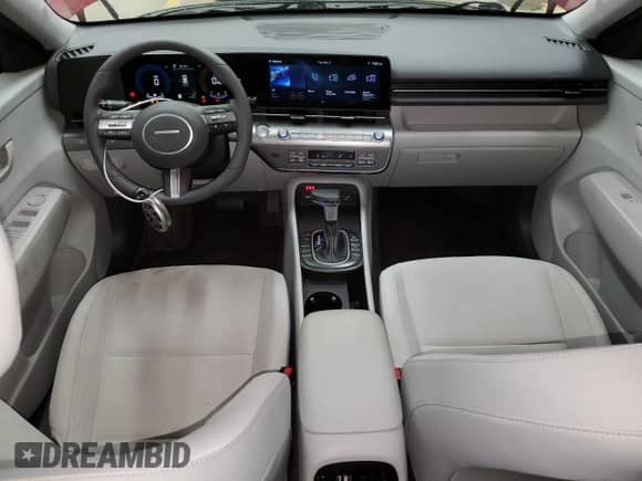 2024 Hyundai Kona SEL with VIN KM8HB3AB0RU059842, listed as a Copart auction lot 83049834 with 13,707 mi miles and Salvage title. Bid and sale history available at DreamBid. Image 8.