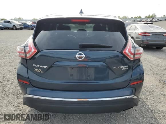 2016 Nissan Murano SV with VIN 5N1AZ2MH3GN164048, listed as a Copart auction lot 53560495 with 171,493 mi miles and Non repairable. Bid and sale history available at DreamBid. Image 6.