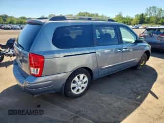 2008 Hyundai Entourage GLS z VIN KNDMC233786055371, wystawiony jako Copart lot #70781595 z przebiegiem 113 273 mil mil oraz Szkoda całkowita • Salvage title. Historia ofert i sprzedaży dostępna na DreamBid. Obrazek 3.