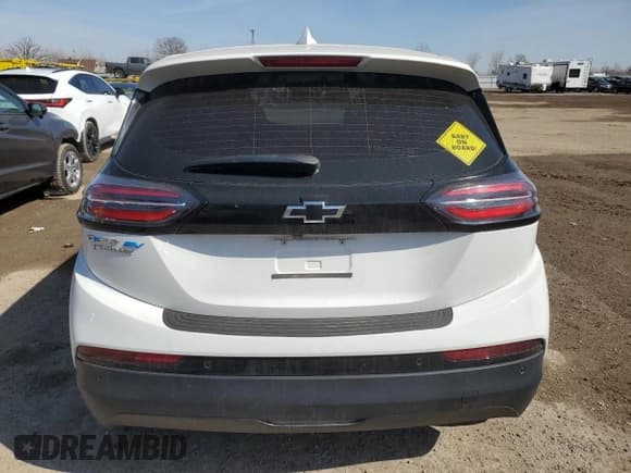 ✅ 2022 Chevrolet Bolt EV 1LT • VIN: 1G1FW6S05N4103173 • Lot: 47408005. Listed on Copart with 96,693 mi. Free auction sales archive from the USA and detailed vehicle history report at DreamBid. Image 6.