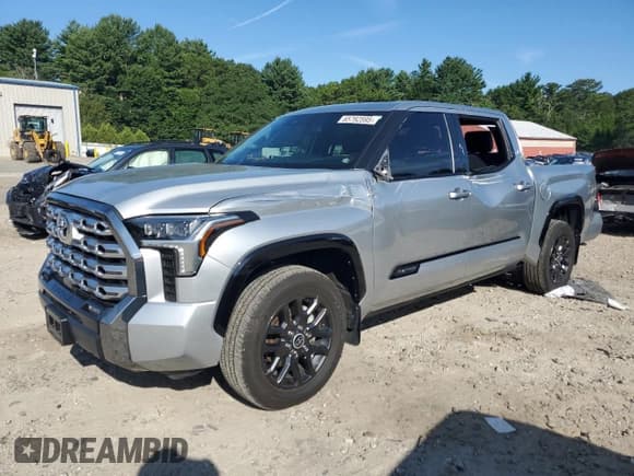 ✅ 2023 Toyota Tundra Platinum • VIN: 5TFNA5DB9PX125138 • Lot: 65792595. Wystawiony na Copart z przebiegiem 22 270 mil. Bezpłatny archiwum sprzedaży aukcyjnych z USA i szczegółowy raport historii pojazdu na DreamBid. Zdjęcie 1.