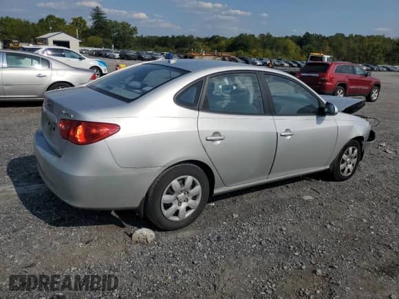 2009 Hyundai Elantra GLS z VIN KMHDU46D49U594519, wystawiony jako Copart lot #71169994 z przebiegiem 96 875 mil mil oraz Szkoda całkowita • Salvage title. Historia ofert i sprzedaży dostępna na DreamBid. Obrazek 3.