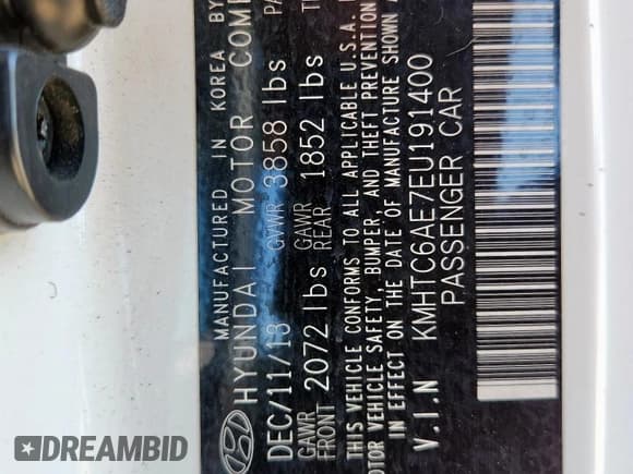 ✅ 2014 Hyundai Veloster Turbo • VIN: KMHTC6AE7EU191400 • Lot: 80125425. Wystawiony na Copart z przebiegiem 155 013 mil. Bezpłatny archiwum sprzedaży aukcyjnych z USA i szczegółowy raport historii pojazdu na DreamBid. Zdjęcie 12.