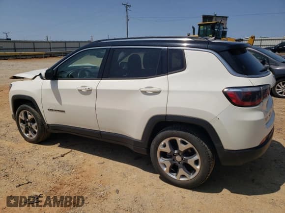 ✅ 2018 Jeep Compass Limited • VIN: 3C4NJDCB5JT399631 • Lot: 59170295. Listed on Copart with 74,751 mi. Free auction sales archive from the USA and detailed vehicle history report at DreamBid. Image 2.