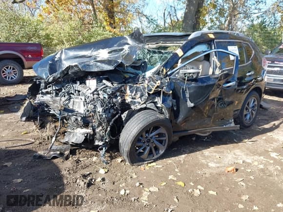 ✅ 2016 Nissan Rogue SL • VIN: 5N1AT2MVXGC809829 • Lot: 43585365. Listed on IAAI with 178,105 mi. Free auction sales archive from the USA and detailed vehicle history report at DreamBid. Image 17.