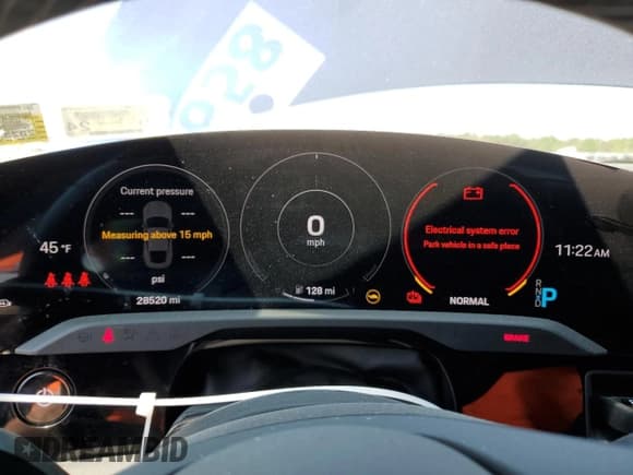 ✅ 2020 Porsche Taycan 4S • VIN: WP0AB2Y17LSA52275 • Лот: 54324343. Опубликован ранее на Copart с пробегом 28 520 миль. Бесплатный доступ к архиву аукционных продаж из США и подробный отчёт об истории автомобиля на DreamBid. Изображение 9.