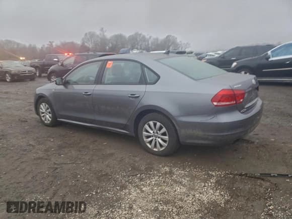 ✅ 2015 Volkswagen Passat S • VIN: 1VWAT7A38FC066488 • Lot: 94294655. Listed on Copart with Not provided. Free auction sales archive from the USA and detailed vehicle history report at DreamBid. Image 2.