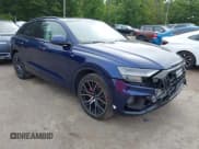 ✅ 2019 Audi Q8 Prestige • VIN: WA1FVBF16KD026714 • Lot: 42347917. Listed on IAAI with 73,689 mi. Free auction sales archive from the USA and detailed vehicle history report at DreamBid. Image 1.