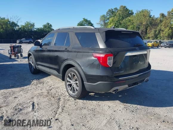2022 Ford Explorer Limited with VIN 1FMSK8FH1NGA76934, listed as a IAAI auction lot 43288850 with 35,248 mi miles and . Bid and sale history available at DreamBid. Image 3.