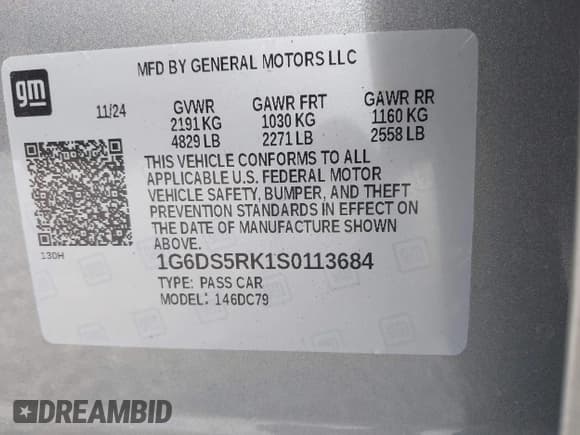 ✅ 2025 Cadillac CT5 Premium Luxury • VIN: 1G6DS5RK1S0113684 • Lot: 43453528. Wystawiony na IAAI z przebiegiem 8 085 mil. Bezpłatny archiwum sprzedaży aukcyjnych z USA i szczegółowy raport historii pojazdu na DreamBid. Zdjęcie 9.