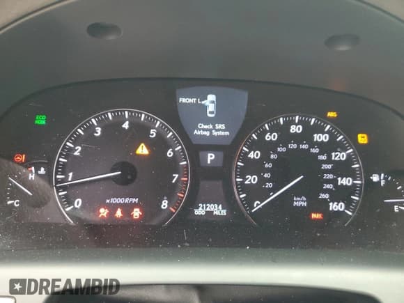 ✅ 2012 Lexus LS 460 • VIN: JTHCL5EFXC5013357 • Lot: 58386915. Wystawiony na Copart z przebiegiem 212 034 mil. Bezpłatny archiwum sprzedaży aukcyjnych z USA i szczegółowy raport historii pojazdu na DreamBid. Zdjęcie 9.