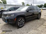 ✅ 2022 Jeep Grand Cherokee Overland • VIN: 1C4RJYD6XN8764643 • Lot: 64837614. Listed on Copart with 9,831 mi. Free auction sales archive from the USA and detailed vehicle history report at DreamBid. Image 1.