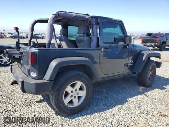 ✅ 2007 Jeep Wrangler X • VIN: 1J4FA241X7L132899 • Lot: 56553345. Listed on Copart with 154,085 mi. Free auction sales archive from the USA and detailed vehicle history report at DreamBid. Image 3.