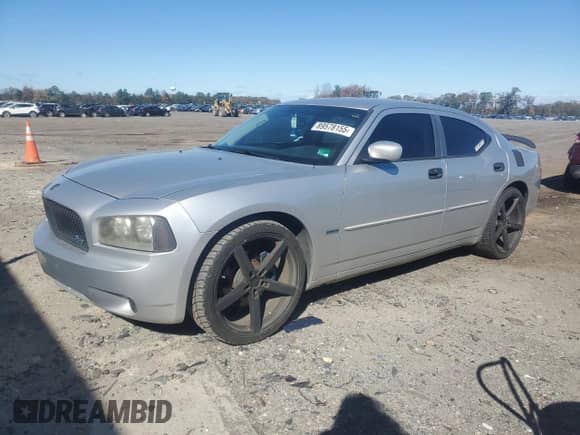 2006 Dodge Charger R/T with VIN 2B3KA53H36H232876, listed as a Copart auction lot 89578155 with 123,531 mi miles and Salvage title. Bid and sale history available at DreamBid. Image 1.