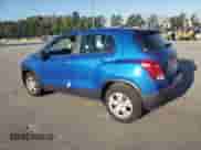 2015 Chevrolet Trax LS z VIN KL7CJKSB0FB246836, wystawiony jako Copart lot #82005255 z przebiegiem 105 912 mil mil oraz Szkoda całkowita • Salvage title. Historia ofert i sprzedaży dostępna na DreamBid. Obrazek 2.