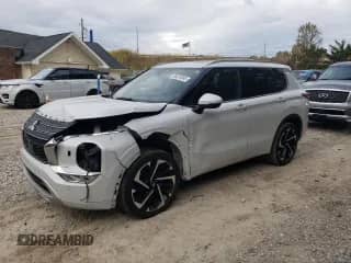 2022 Mitsubishi Outlander SEL z VIN JA4J4VA88NZ007687, wystawiony jako Copart lot #86076945 z przebiegiem 97 940 mil mil oraz Szkoda całkowita • Salvage title. Historia ofert i sprzedaży dostępna na DreamBid. Obrazek 1.