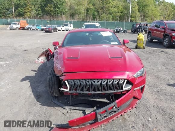 ✅ 2020 Ford Mustang EcoBoost Premium • VIN: 1FA6P8TH6L5190132 • Lot: 43339930. Listed on IAAI with 43,269 mi. Free auction sales archive from the USA and detailed vehicle history report at DreamBid. Image 12.