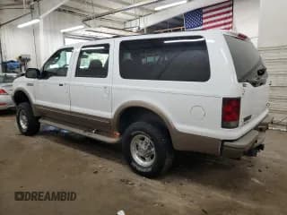 ✅ 2003 Ford Excursion Eddie Bauer • VIN: 1FMNU45S03EB25000 • Лот: 78908554. Опубликован ранее на Copart с пробегом 110 284 миль. Бесплатный доступ к архиву аукционных продаж из США и подробный отчёт об истории автомобиля на DreamBid. Изображение 2.