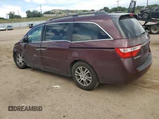 ✅ 2013 Honda Odyssey EX-L • VIN: 5FNRL5H65DB053210 • Lot: 70489175. Listed on Copart with 169,535 mi. Free auction sales archive from the USA and detailed vehicle history report at DreamBid. Image 2.
