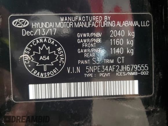 ✅ 2018 Hyundai Sonata SEL • VIN: 5NPE34AF2JH679555 • Лот: 90094675. Опубликован ранее на Copart с пробегом 215 459 миль. Бесплатный доступ к архиву аукционных продаж из США и подробный отчёт об истории автомобиля на DreamBid. Изображение 12.