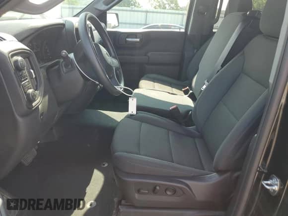 2025 Chevrolet Silverado 1500 Custom Trail Boss with VIN 3GCUKCE85SG151104, listed as a Copart auction lot 66125365 with 21,602 mi miles and Salvage title. Bid and sale history available at DreamBid. Image 7.