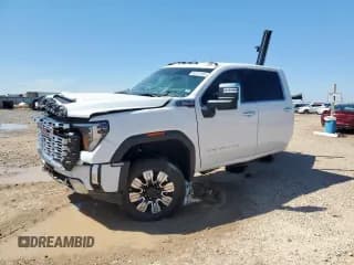 ✅ 2025 GMC Sierra 2500HD Denali • VIN: 1GT4UREY4SF126127 • Lot: 80137595. Listed on Copart with Not provided. Free auction sales archive from the USA and detailed vehicle history report at DreamBid. Image 1.