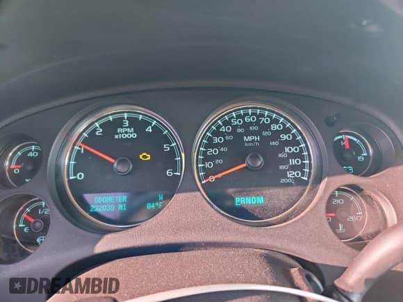 2011 Chevrolet Tahoe LS with VIN 1GNSCAE06BR352763, listed as a Copart auction lot 84748045 with 232,030 mi miles and Salvage title. Bid and sale history available at DreamBid. Image 9.