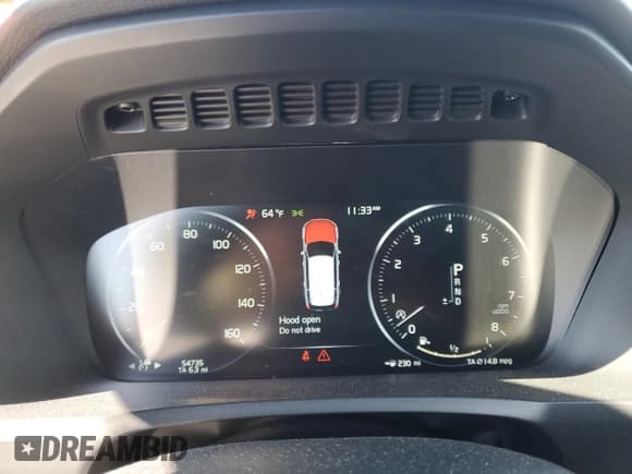 ✅ 2018 Volvo XC90 R-Design • VIN: YV4102XM1J1323474 • Lot: 49965735. Listed on Copart with 54,735 mi. Free auction sales archive from the USA and detailed vehicle history report at DreamBid. Image 9.