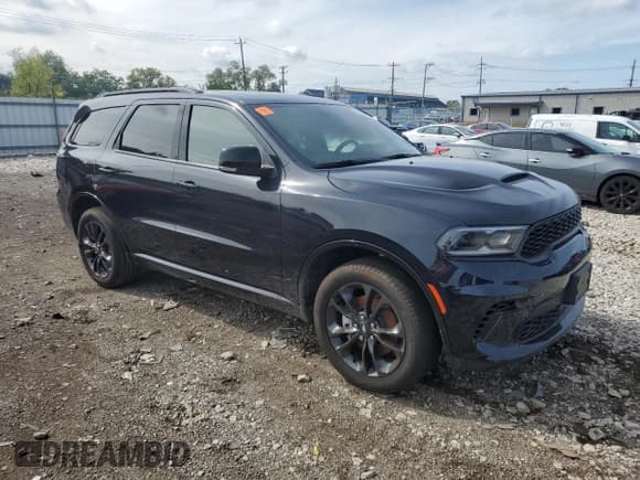 ✅ 2025 Dodge Durango GT • VIN: 1C4RDJDG6SC554783 • Lot: 80340955. Listed on Copart with Not provided. Free auction sales archive from the USA and detailed vehicle history report at DreamBid. Image 4.