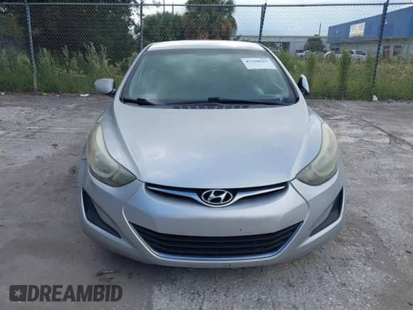 2015 Hyundai Elantra SE with VIN 5NPDH4AE4FH603069, listed as a IAAI auction lot 43320167 with 124,087 mi miles and . Bid and sale history available at DreamBid. Image 6.
