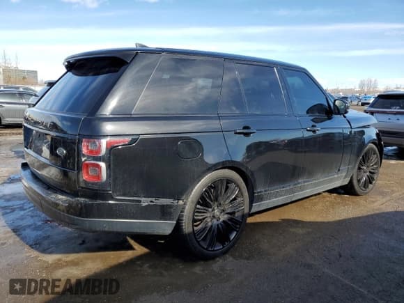 ✅ 2019 Land Rover Range Rover • VIN: SALGS2RE7KA536047 • Lot: 43034785. Listed on Copart with 115,561 mi. Free auction sales archive from the USA and detailed vehicle history report at DreamBid. Image 3.