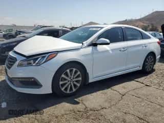 2017 Hyundai Sonata Sport with VIN 5NPE34AF9HH543143, listed as a Copart auction lot 69477695 with 106,472 mi miles and Salvage title. Bid and sale history available at DreamBid. Image 1.
