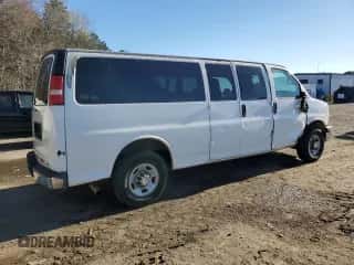2010 Chevrolet Express Passenger LT с VIN 1GA2G1DG2A1148818, выставлен на аукционе Copart как лот 46236375 с пробегом 142 954 миль миль и Списание • Salvage title. История ставок и продаж доступна на DreamBid. Изображение 3.