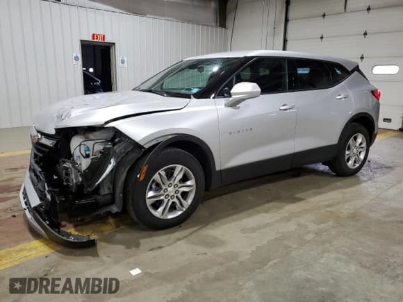 ✅ 2021 Chevrolet Blazer LT • VIN: 3GNKBHRSXMS567716 • Lot: 58415855. Listed on Copart with 8,596 mi. Free auction sales archive from the USA and detailed vehicle history report at DreamBid. Image 1.