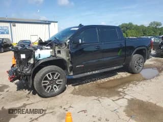 ✅ 2025 GMC Sierra 1500 AT4 • VIN: 3GTUUEE83SG147574 • Лот: 63865315. Опубликован ранее на Copart с пробегом 5 182 миль. Бесплатный доступ к архиву аукционных продаж из США и подробный отчёт об истории автомобиля на DreamBid. Изображение 1.