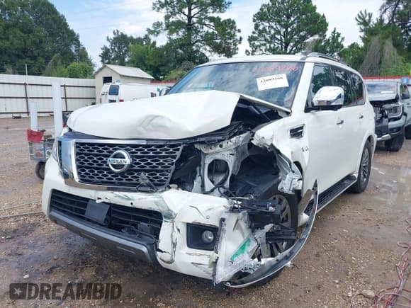 ✅ 2019 Nissan Armada Platinum • VIN: JN8AY2NF3K9350117 • Lot: 43089266. Listed on IAAI with 154,377 mi. Free auction sales archive from the USA and detailed vehicle history report at DreamBid. Image 6.