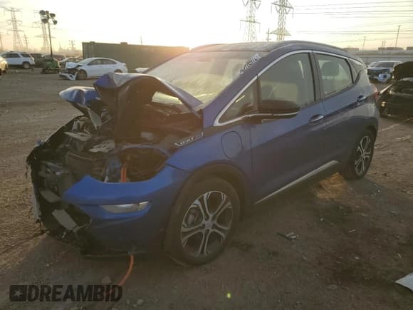 ✅ 2019 Chevrolet Bolt EV Premier • VIN: 1G1FZ6S06K4128232 • Lot: 41593125. Wystawiony na Copart z przebiegiem 50 674 mil. Bezpłatny archiwum sprzedaży aukcyjnych z USA i szczegółowy raport historii pojazdu na DreamBid. Zdjęcie 1.