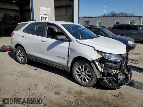 ✅ 2021 Chevrolet Equinox LS • VIN: 3GNAX5EV9MS170929 • Lot: 48509055. Listed on Copart with 44,668 mi. Free auction sales archive from the USA and detailed vehicle history report at DreamBid. Image 4.
