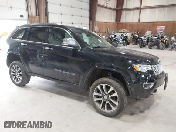 ✅ 2018 Jeep Grand Cherokee High Altitude • VIN: 1C4RJFCG4JC477269 • Lot: 42506434. Listed on IAAI with 109,539 mi. Free auction sales archive from the USA and detailed vehicle history report at DreamBid. Image 1.