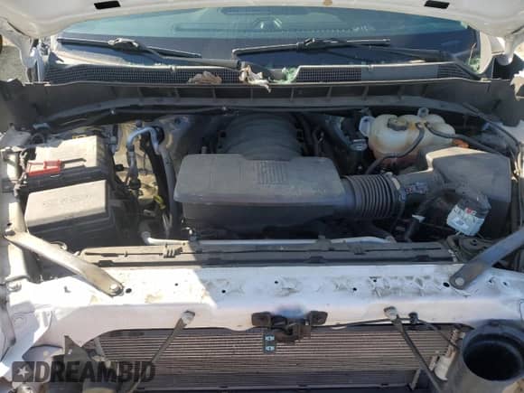 2022 Chevrolet Silverado 1500 Work Truck with VIN 3GCUDAED1NG616686, listed as a Copart auction lot 48696995 with 36,336 mi miles and Salvage title. Bid and sale history available at DreamBid. Image 11.